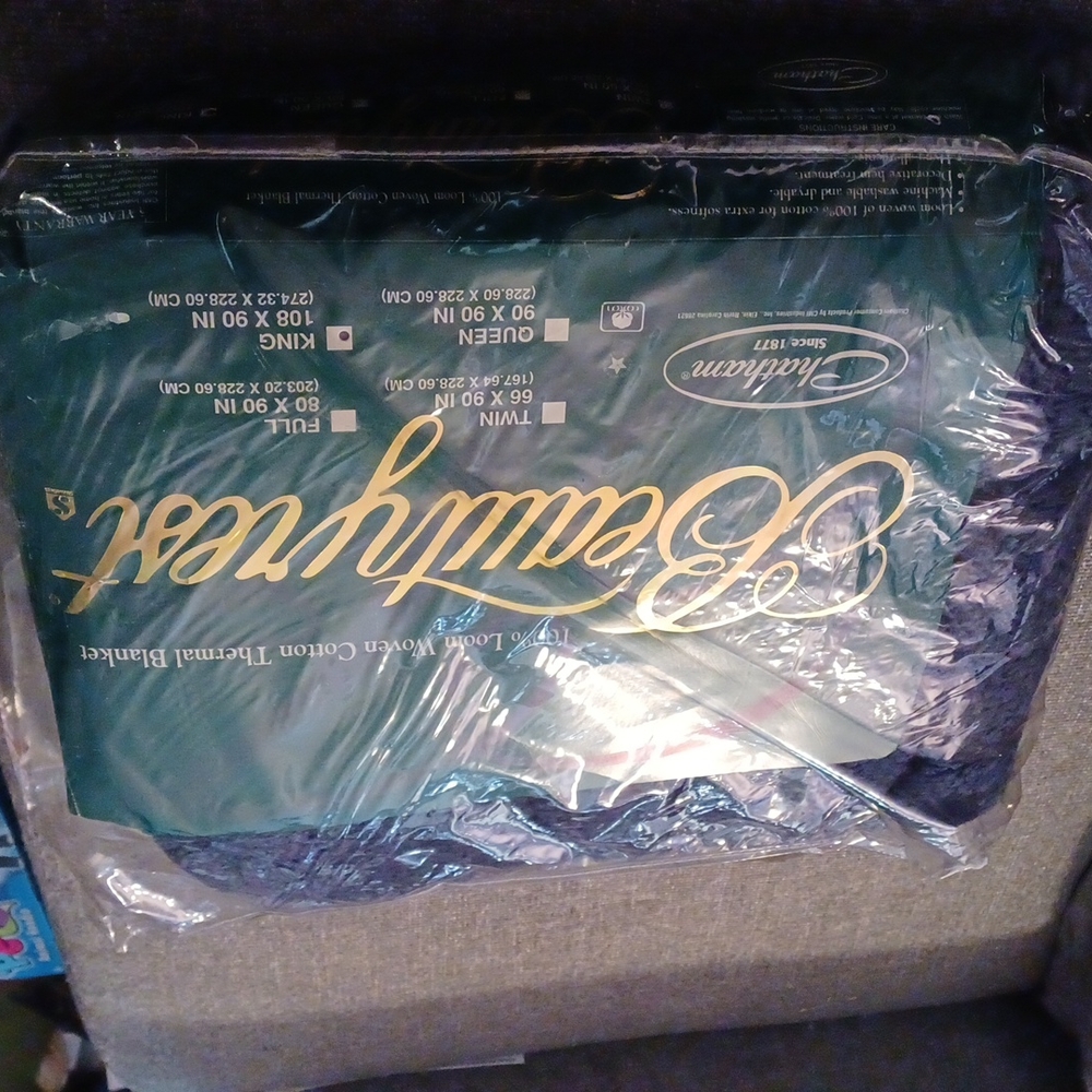 Beautyrest King Cotton Thermal Blanket